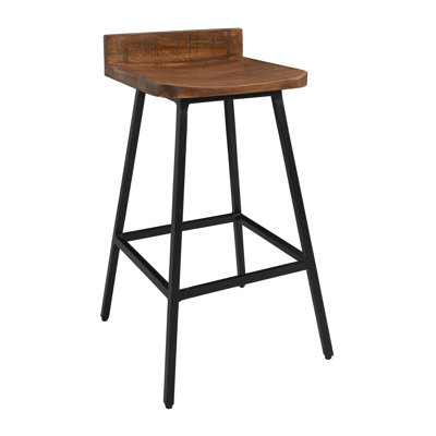 Pennie Solid Wood 27" Counter Stool