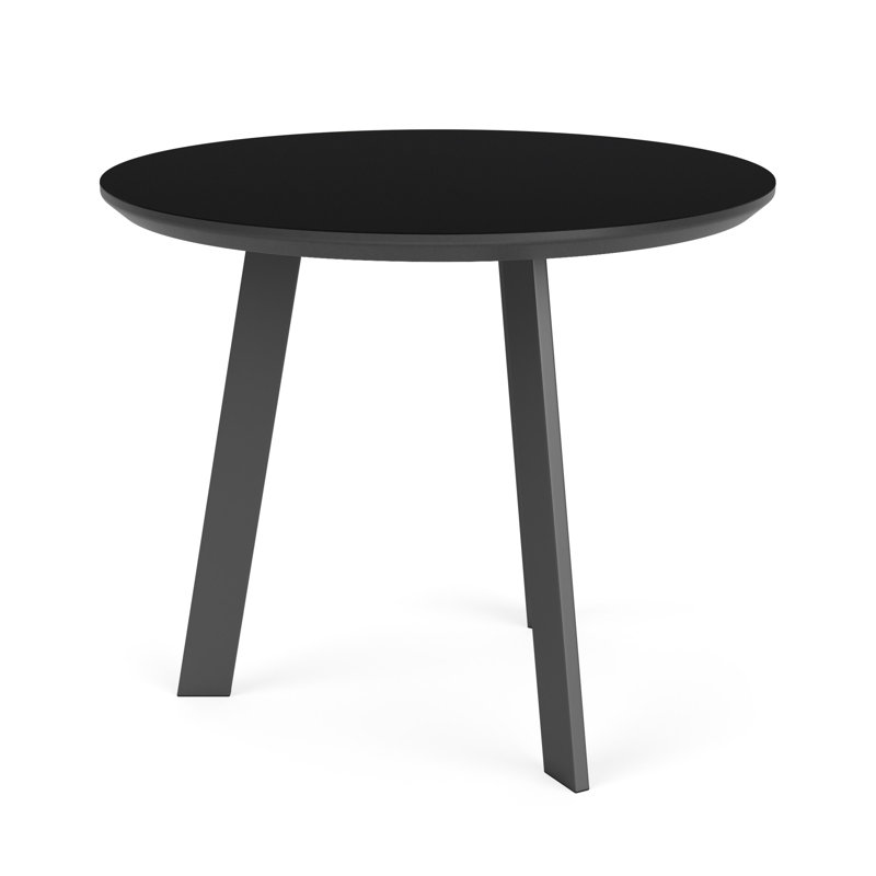 Table de bout Waterfall, Nuit noire, Gris anthracite