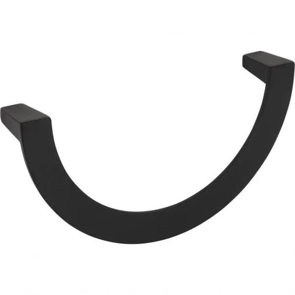 Roundabout 3" Center to Center Drop handle, Matte Black, 5 1/16"