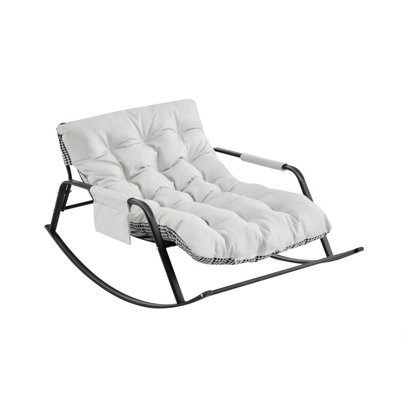 Chaise berçante avec fauteuil coulissant inclinable technique