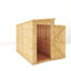 Mercia 8 X 4 Modular Shiplap Pent Windowless Shed