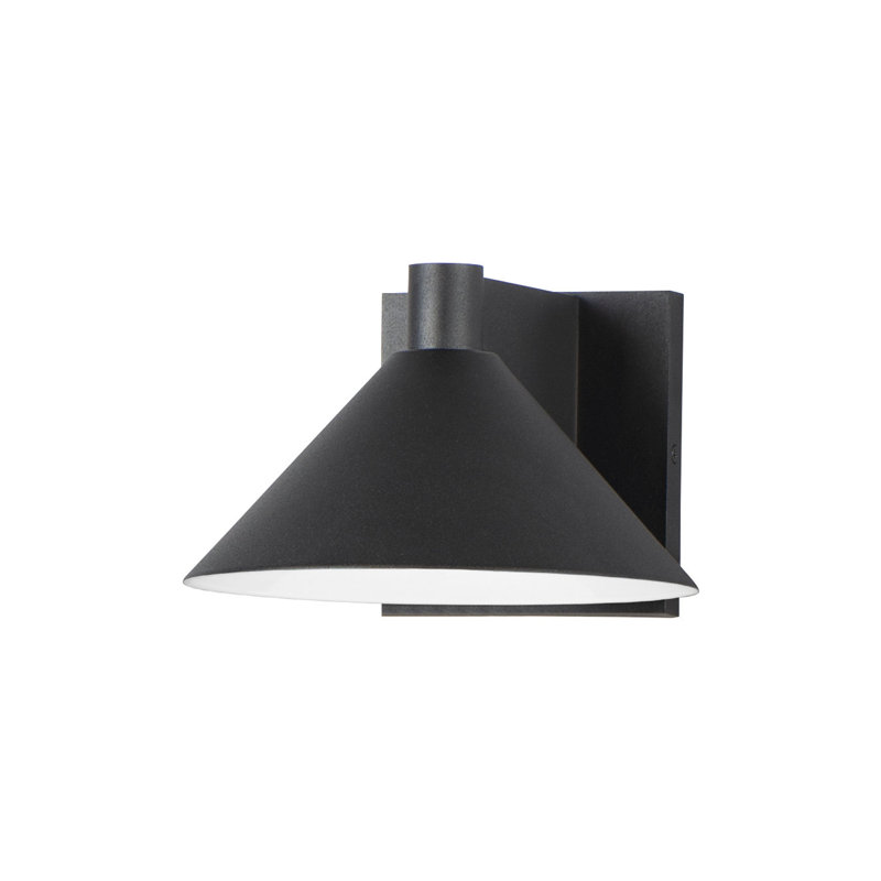 Chauncey LED Wall Light, Black, 8
