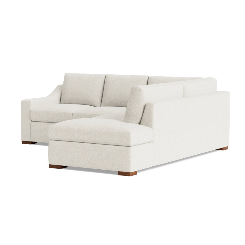 Lucca Sectional, Right Hand Facing, Performance Weave - Spa