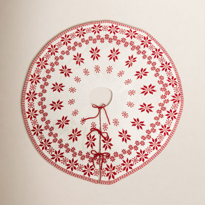 Fair Isle Collection Reversible Knit Tree Skirt