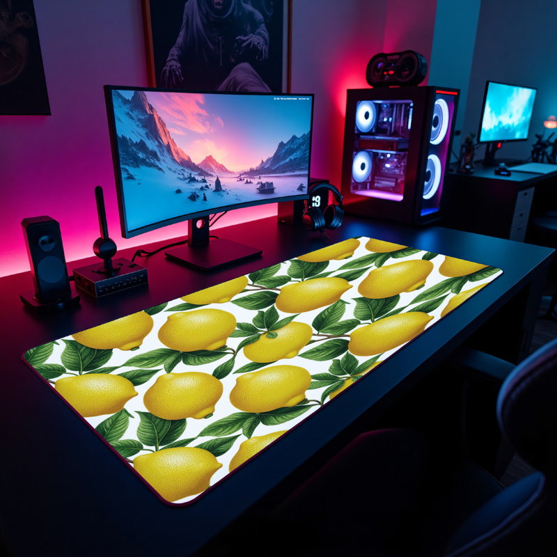 Polyester Desk Pad, 31.5x15.5