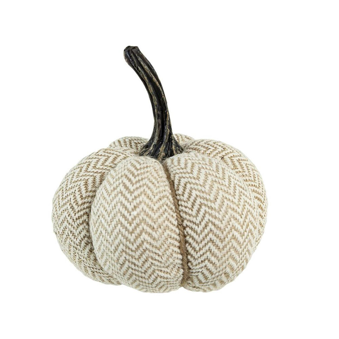 Chevron Fabric Weighted Pumpkin The Holiday Aisle®
