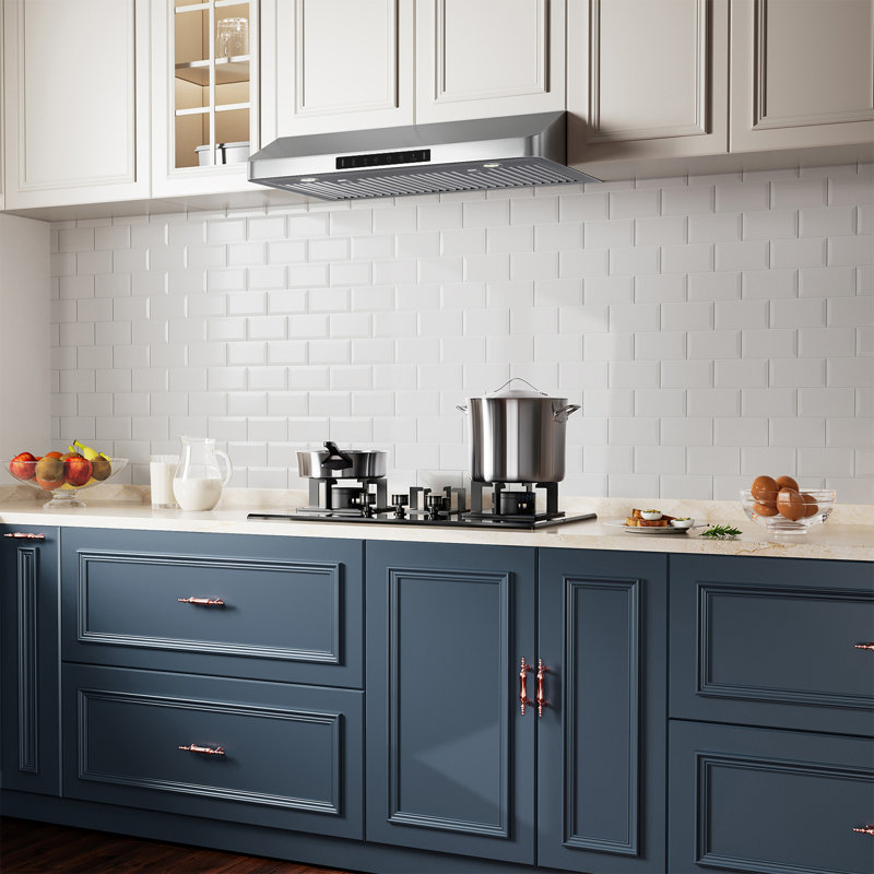 36'' 600 CFM Ducted Under Cabinet Range Hood With Intelligent Gesture Sensing Control, Stainless Steel