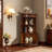 Elegant retro multi-functional corner cabinet-108218981