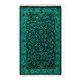 Fine Vibrance One-of-a-Kind 3'2" X 5'2" Hand Knotted Area Rug