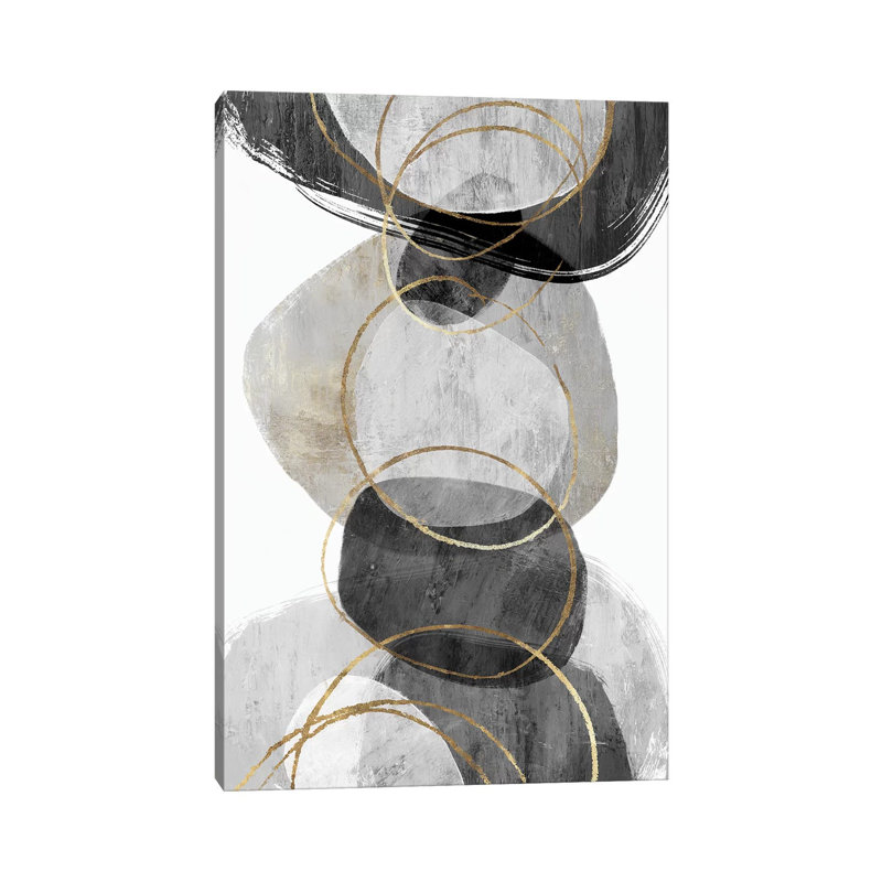 Conglomerate II - Wrapped Canvas Painting, 66.04 cm H x 45.72 cm W x 1.91 cm D