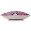 Coussin en velours de soie Magenta