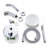 SUMERAIN Complete Shower System with Rough-in Valve, Tub and Shower Faucet with Handheld Shower-69259200