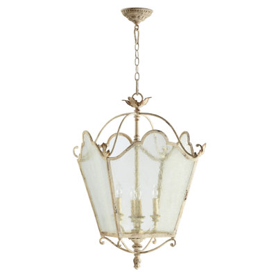 Lustre géométrique à 4 lumières Solange