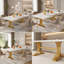 Marble Computer Desk