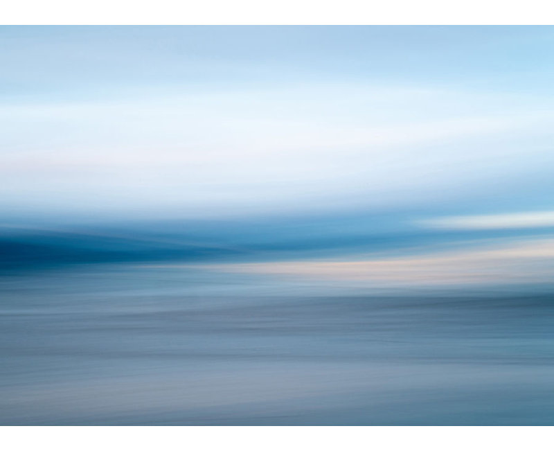 "Inch Beach, Ireland I" par Tommy Kwak - Art mural encadré, Image au gel brossé