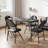 5-Piece Card Table Set,Folding Card Table And Chair Set Of 5 Portable With Padded Tabletop-100842623