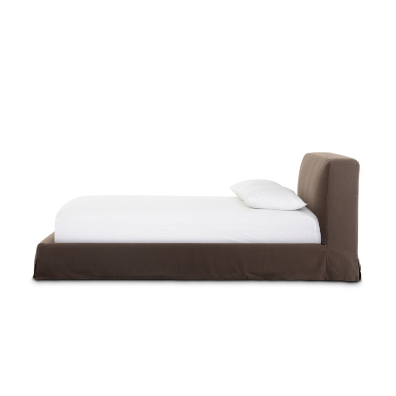 Aidan Upholstered Bed, King, Savoy Coffee