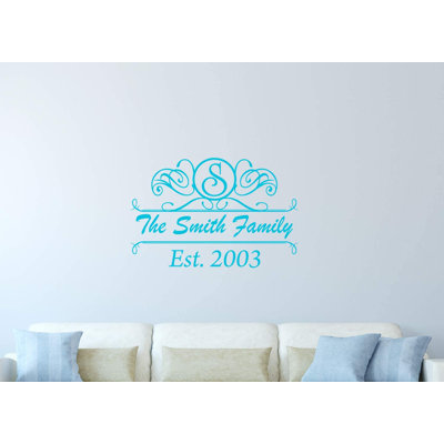 Text & Numbers Non-Wall Damaging Wall Decal