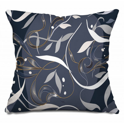 Coussin décoratif à motif floral