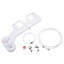 Elongated Toilet Seat Bidet with Tap