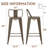 Metal Counter And Bar Stools-859470122-859470116