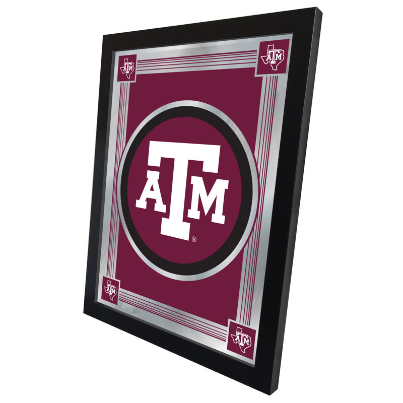 NCAA Logo Mirror, impression encadrée, Texas A&M