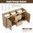 Eardisley 60'' Double Bathroom Vanity Base Only, Base Cabinet without Top
