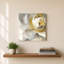 «Abstract Rose Gold» par Danhui Nai, impression sur toile-130878368