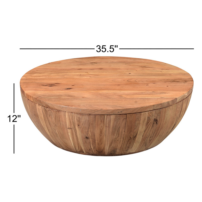 Buchanan Solid Wood Lift Top Solid Coffee Table with Storage