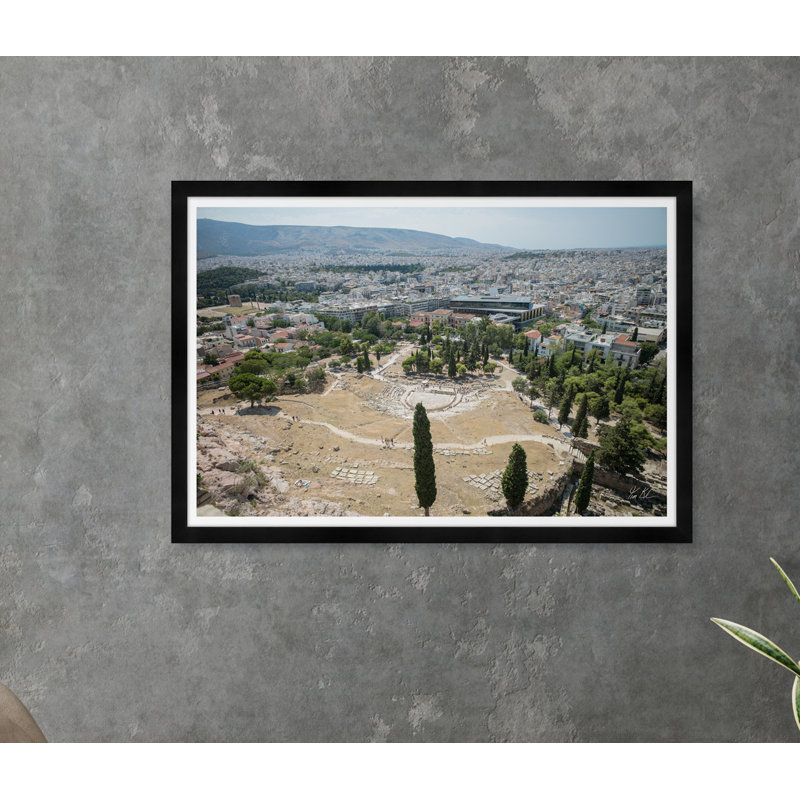 Above Ancient Athens I Print