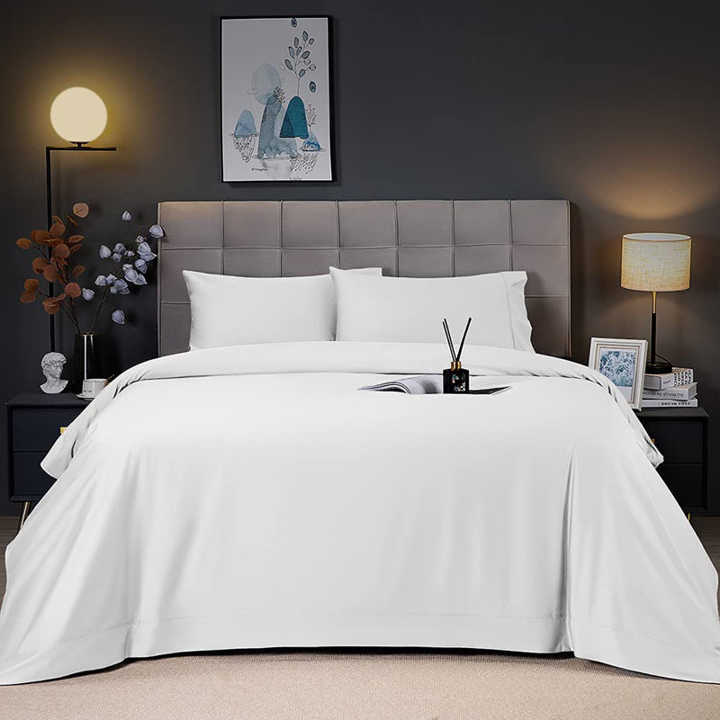 Silk Sheet Set, White