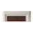 White Solid Wood TV Cabinet Fireplace-118326185