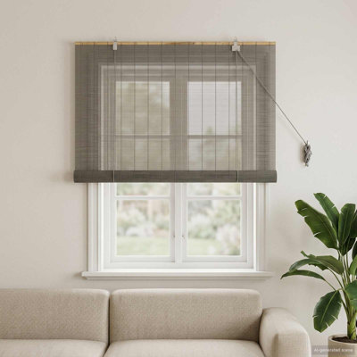 Bamboo Roller shade