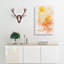 The Orange Jellyfish - Wrapped Canvas-56634056