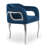 Iseminger 19'' H Velvet Upholstered Armchair-376474313-376474312