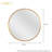 Mariemont Round Metal Accent Mirror Modern Bathroom/Vanity Mirror Decor Wall Mirror-249165189-249165208