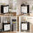 Buffet Cabinet with Storage, Sideboard Cabinet with Charging Station & LED Light