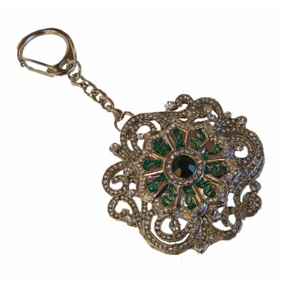 Feng Shui Import 2'' W Brown Key Chain
