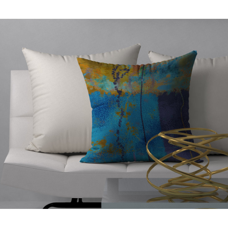 Housse et insert de coussin carré Active Active Comfy, 24" X 24"