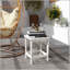Table de bout Outsunny Adirondack, table de patio en PEHD résistant aux intempéries pour l'extérieur, pour le porche, la piscine et le balcon-362041321