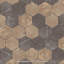 Brickyard Hex 8-1/2 In. X 9-7/8 In. Porcelain Rustic Wall & Floor Tile-1354766099