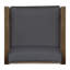 Club Chair With Acacia Wood Frame And Slat Panel Design-1075181548-1075181544