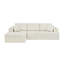 Canapé d'angle modulaire en chenille de style nuage de 108 pouces avec méridienne réversible et porte-gobelets-1792597574-1792597575