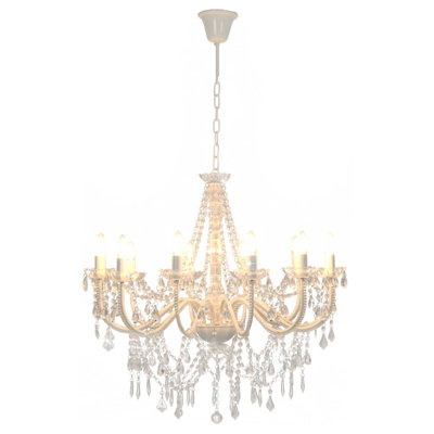 Shah 12 - Light Candle Style Chandelier