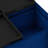 Avalon 35"W Upholstered Velvet Modern Square Coffee Table Storage Ottoman with 4 Flip-Over Trays