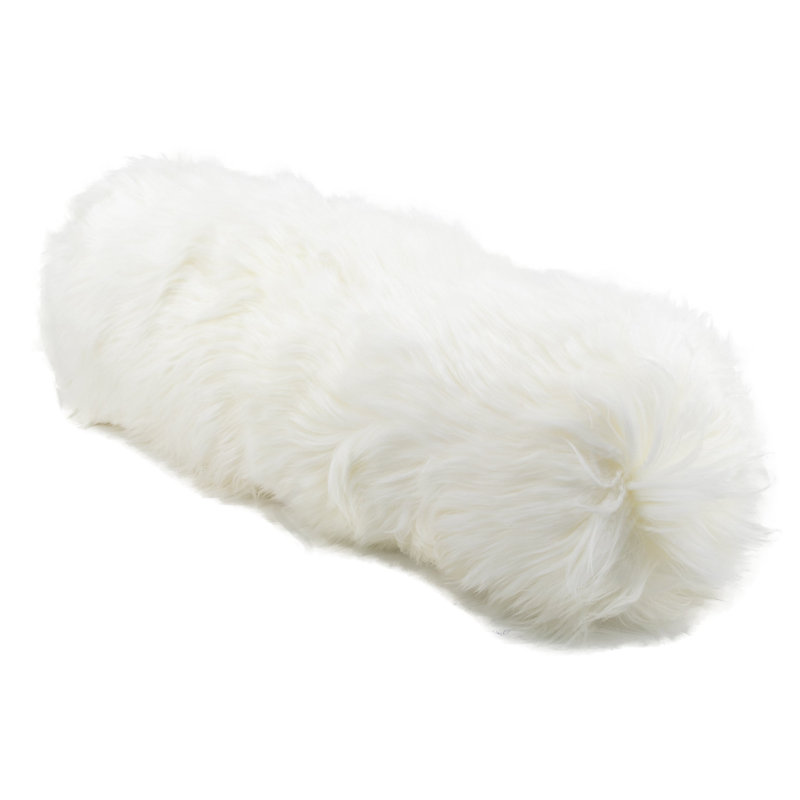 Arellanes Bolster Pillow Cover, Ivory