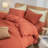 BESTOUCH Duvet Cover Set 100% Washed Cotton Linen Feel Lightweight-115115465-114986034