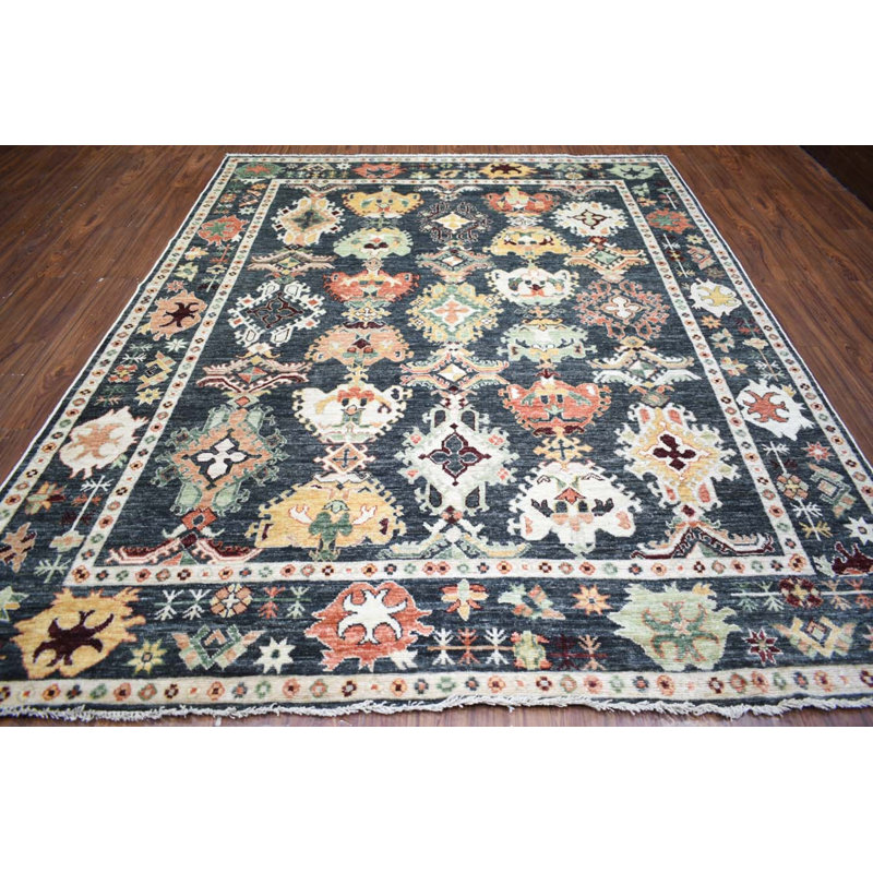 Transitional Hand Knotted Wool Oriental Area Rug