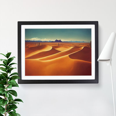 Dignified Desert - Single Picture Frame Print