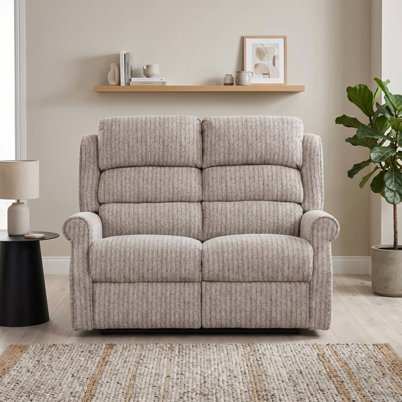Lainey Reclining Sofa, Natural, 2